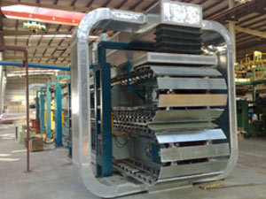 履带式酚醛板材连续生产线 液压机械设备的核心应用与行业革新