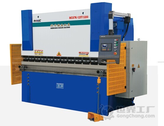 安徽神冲WC67K125/3200数控液压折弯机 精密折弯，工业智造的未来选择